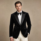 Blazer Half Lined Tailored Fit Black – Product Photo