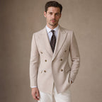 Blazer Half Lined Tailored Fit Camel – Product Photo