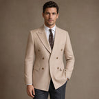 Blazer Half Lined Tailored Fit in Camel – Tarlano Premium Menswear