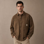 Highland Canvas Utility Longsleeve Brown – Product Photo