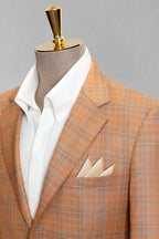 Lanmor | Check Blazer Notch Lapel – Product Photo