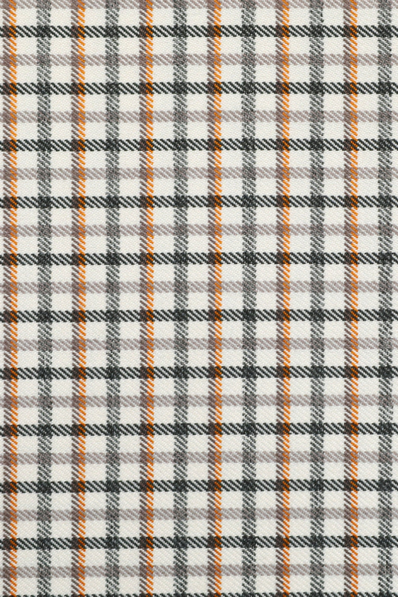 Lanvo | Single Breasted Blazer Check Ivory – Product Photo