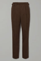 Lenzo | Leopard Print Suit Single Breasted Brown – Product Photo