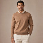 Marchetti Knit Crewneck in Camel – Tarlano Premium Menswear