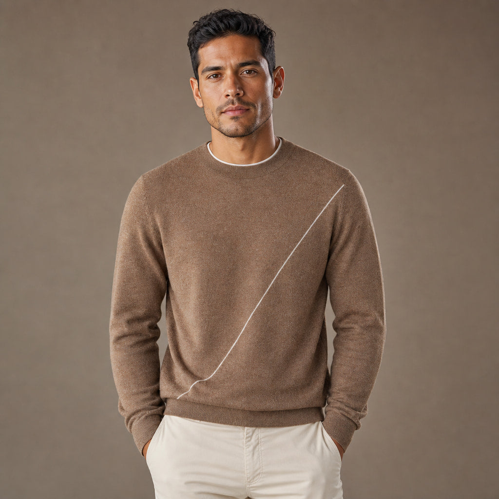 Marchetti Knit Crewneck in Dark Gray – Tarlano Premium Menswear