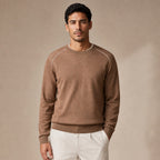 Marchetti Knit Crewneck in Hemp – Tarlano Premium Menswear