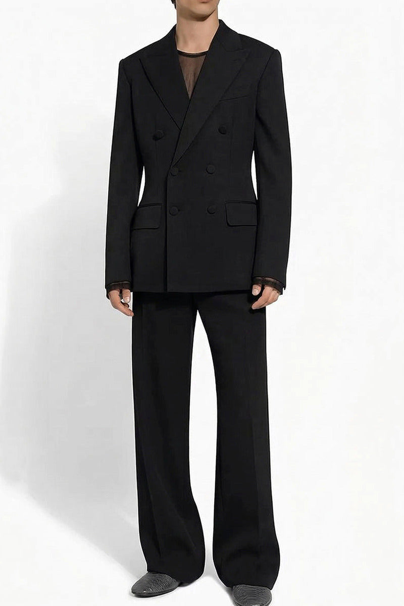 Marlen | Double Breasted Suit Tailored Fit Beige – Product Photo
