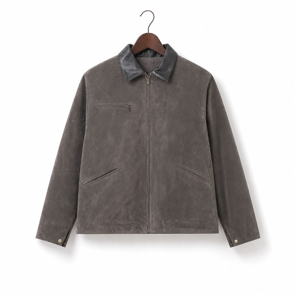 Marzano Moleskin Coat Gray – Product Photo