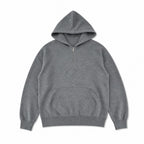 Melford Knit Hoodie Dark Gray – Product Photo