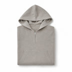 Melford Knit Hoodie Stone – Product Photo