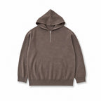Melford Knit Hoodie Taupe – Product Photo