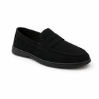 Men's Slip-On Loafers Lightweight Summer Shoe Black – Product Photo