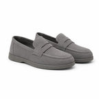 Men's Slip-On Loafers Lightweight Summer Shoe Gray – Product Photo