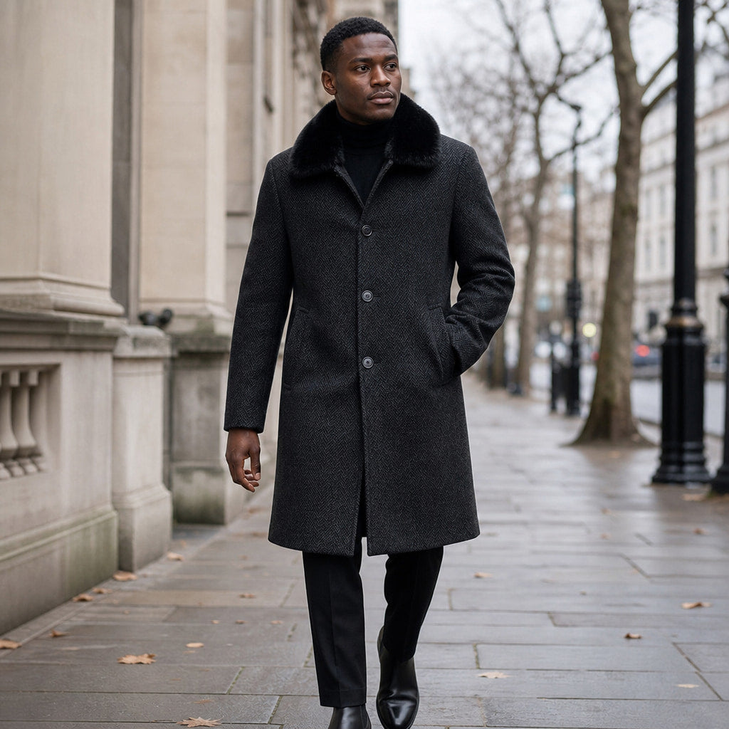 Montrose Overcoat – Styled Editorial Shot
