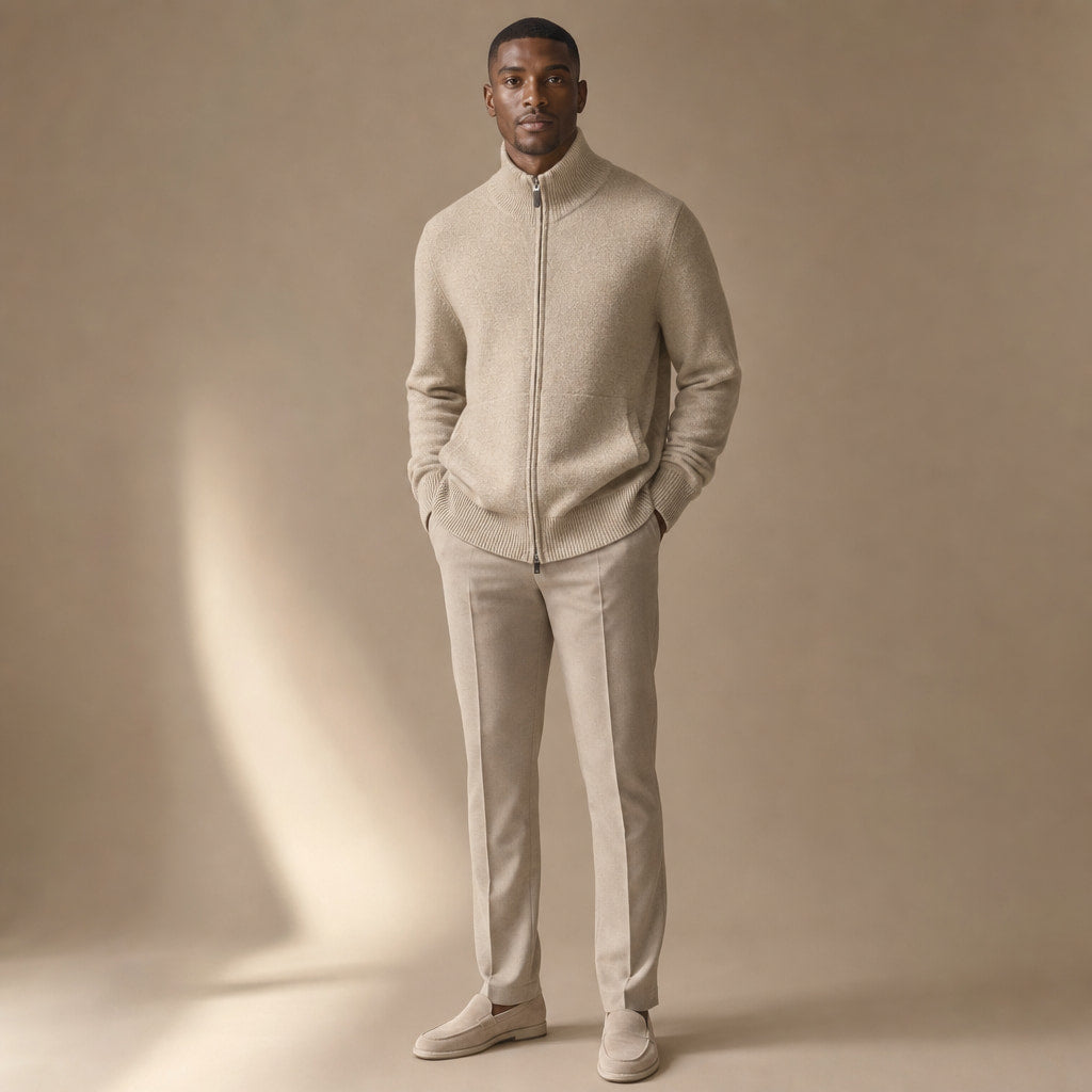 Palinuro Knit Zip Jacket – Full Look