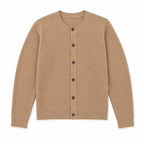 Polignano Wool Cardigan Camel – Product Photo