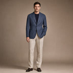 Santos Lightweight Blazer Midnight Navy – Full Look