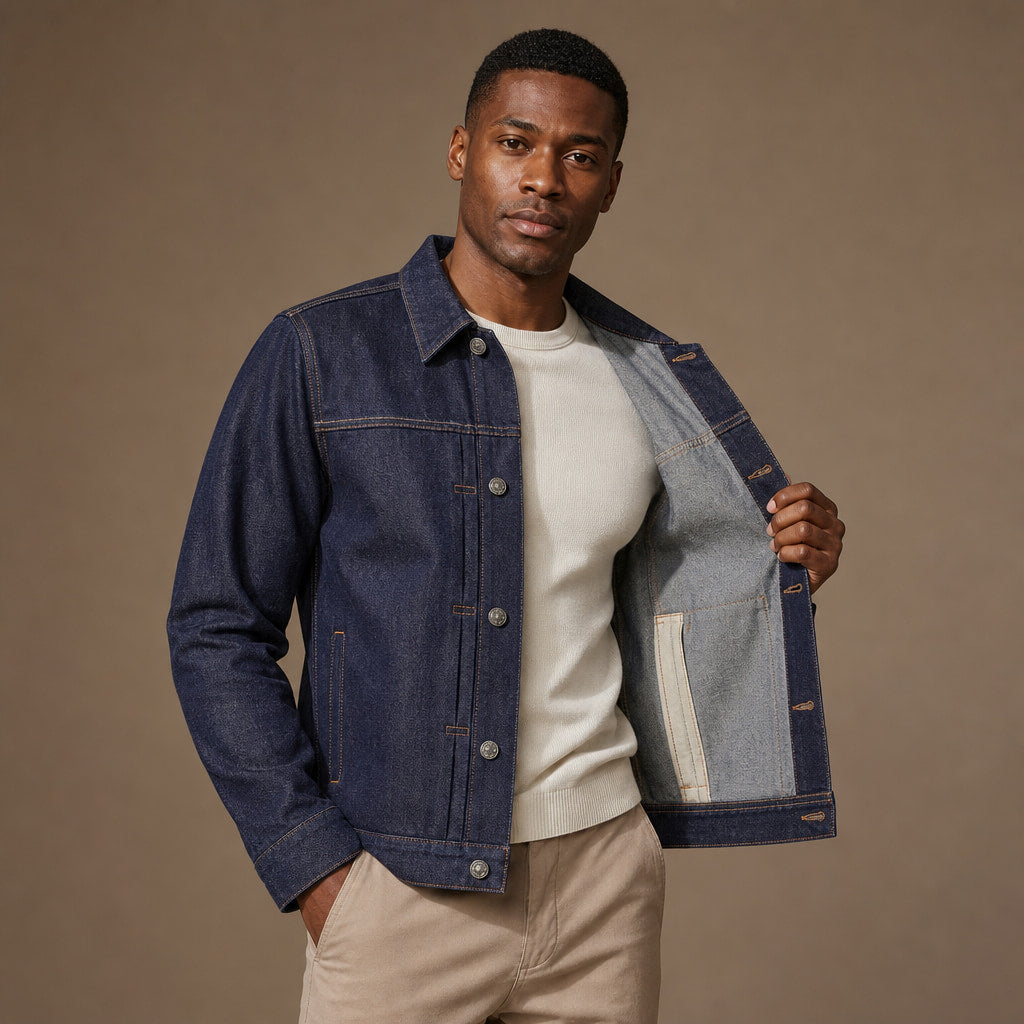 Sheffield Denim Jacket – Tarlano Premium Menswear