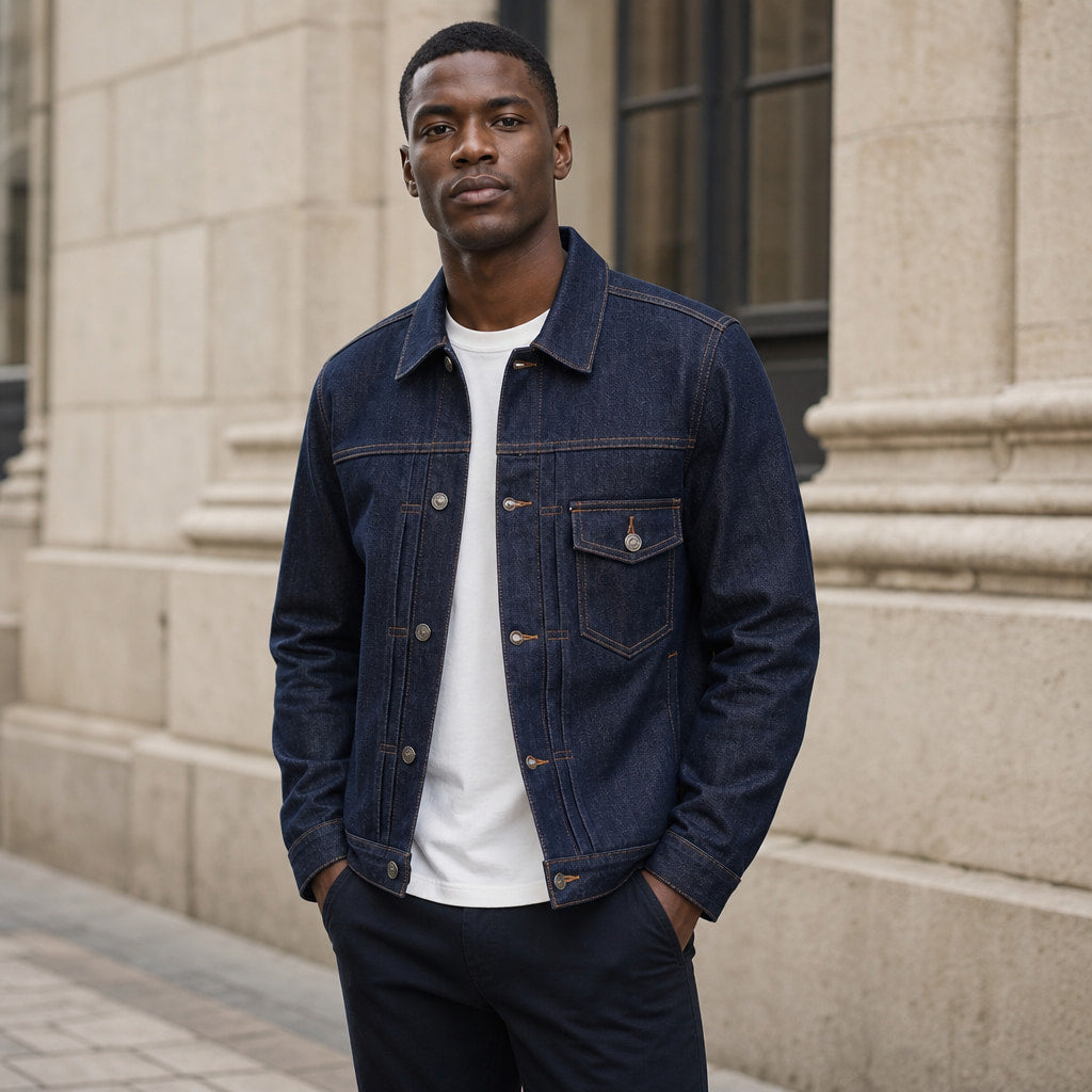 Sheffield Denim Jacket – Styled Editorial Shot