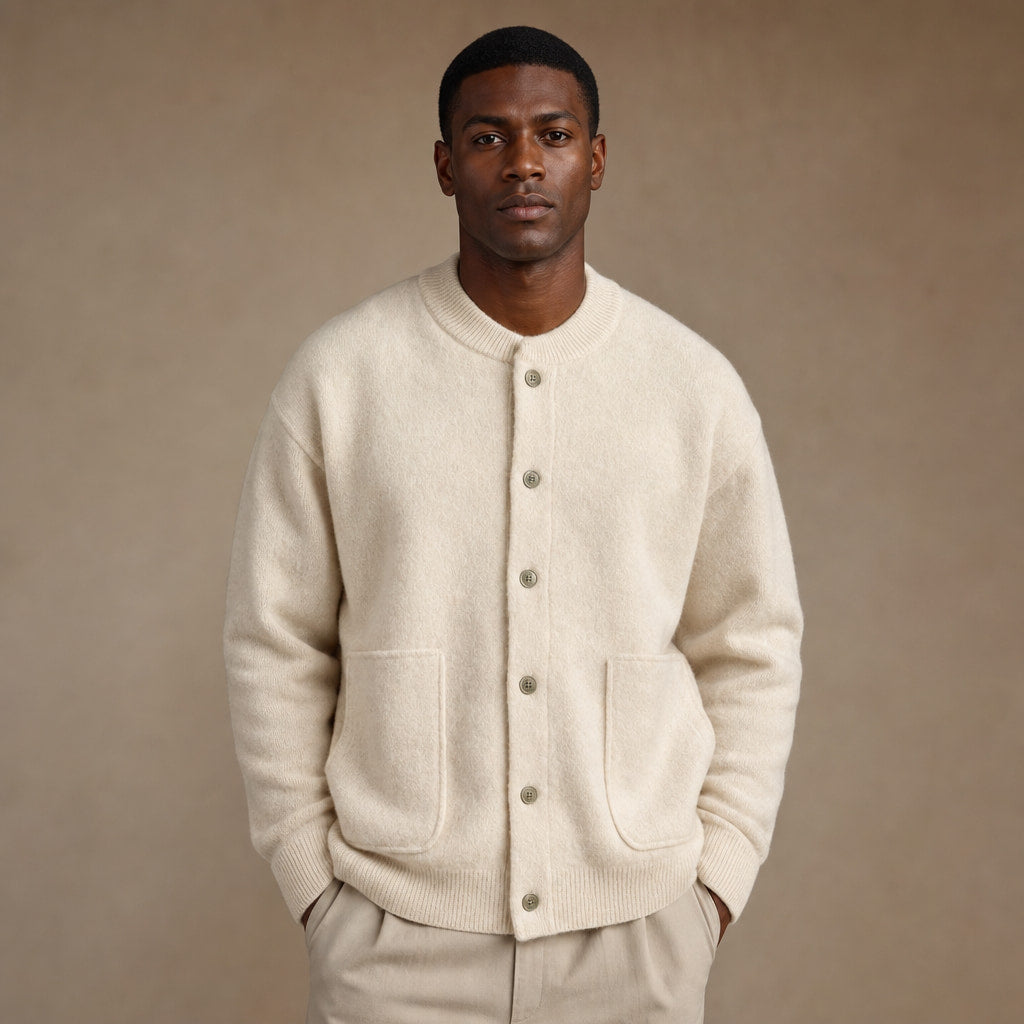 Surrey Sporting Knit in Ivory – Tarlano Premium Menswear