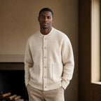 Surrey Sporting Knit Ivory – Styled Editorial Shot