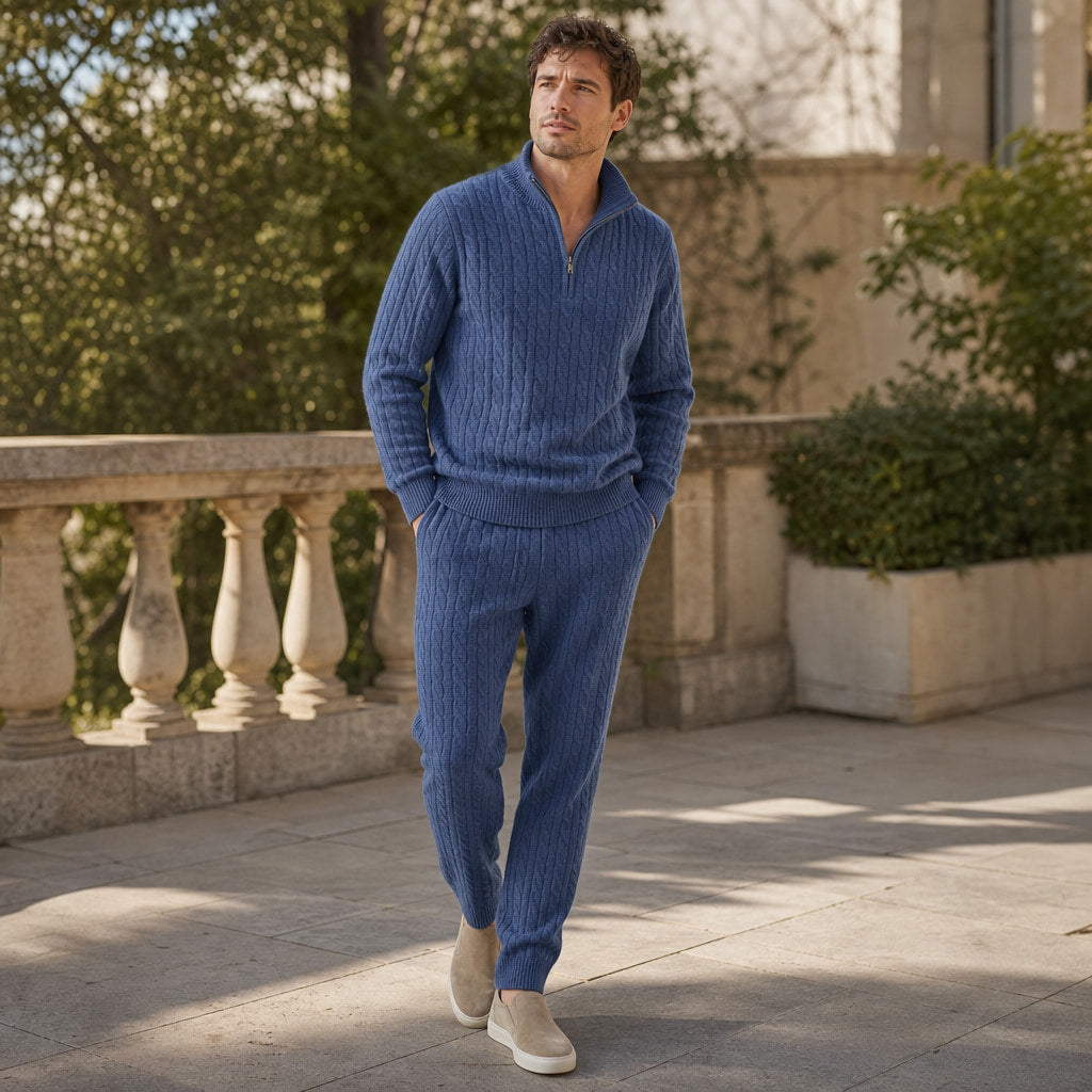 The Montauk Set Midnight Navy – Styled Editorial Shot