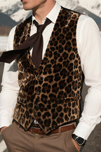 Varlo | Leopard Print Vest Brown – Premium Editorial