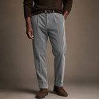 Corduroy Pants Pleated Front in Grey – Tarlano Premium Menswear