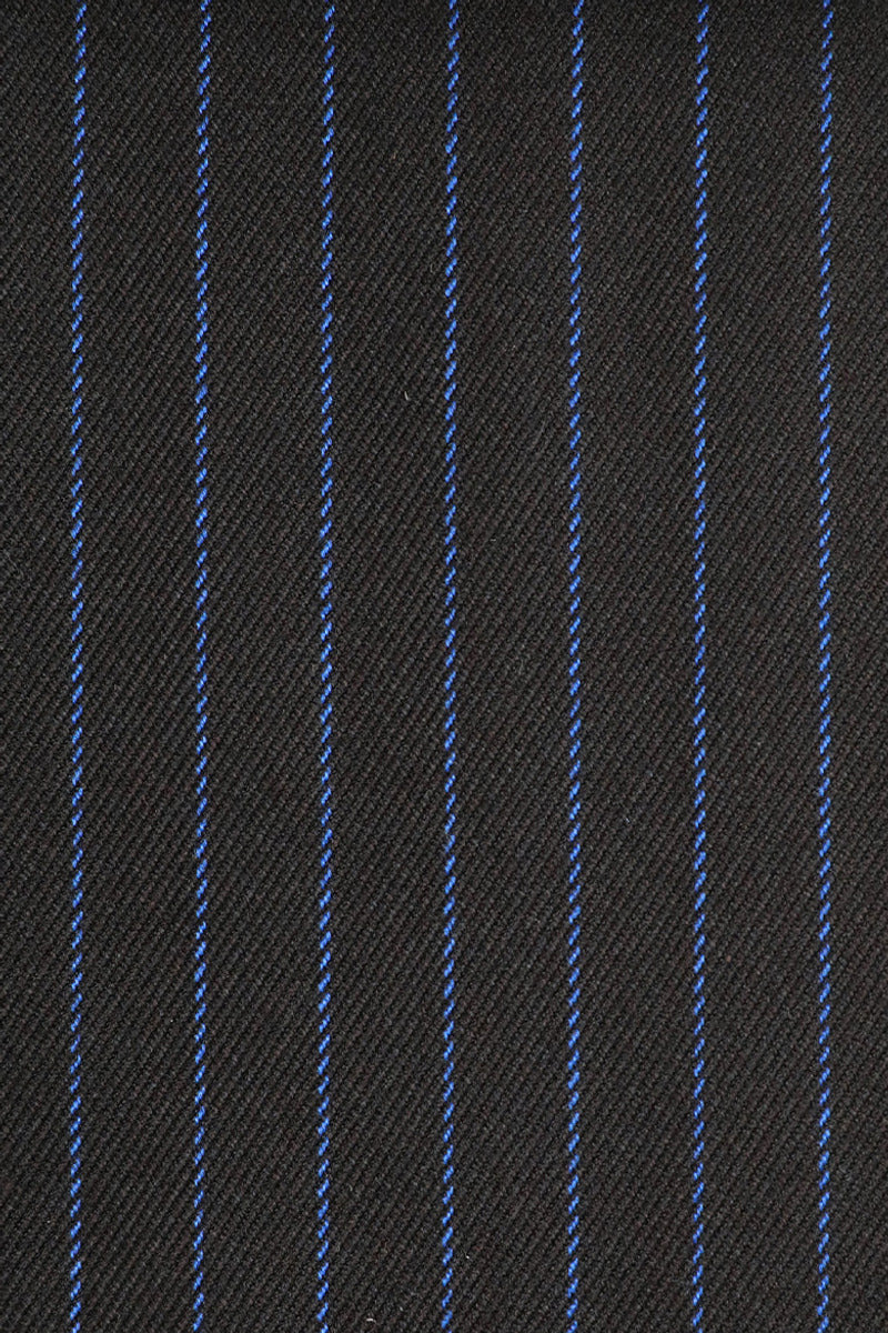 Velmaro | Striped Suit Single Breasted Blue – Product Photo