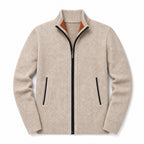 Westbrook Knit Hoodie Beige – Product Photo