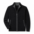 Westbrook Knit Hoodie Black – Product Photo